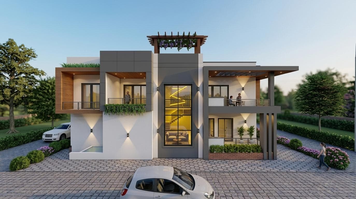 Mr Divyank Ji Residence